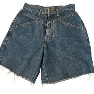 Vtg Gap Jeans Shorts Sz 5/6 high rise  cotton Cutoff shorts